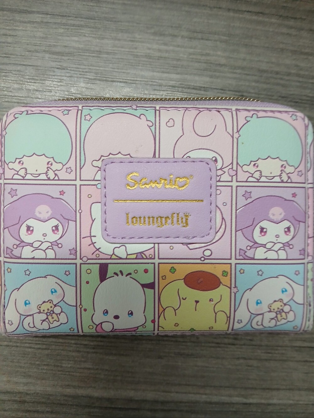Loungefly Sanrio Hello Kitty & Friends Missing You Mini Zipper Wallet